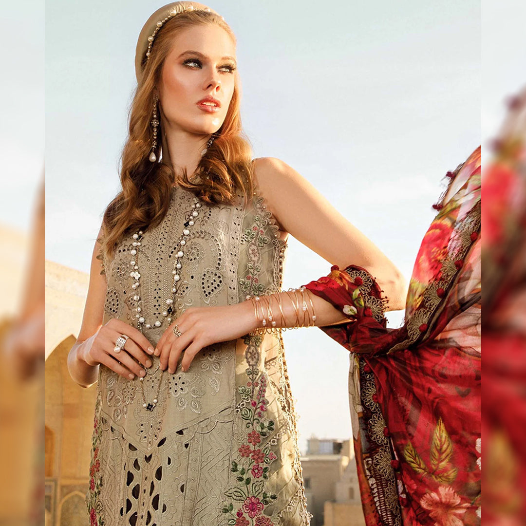 Floral Embroidered Lawn