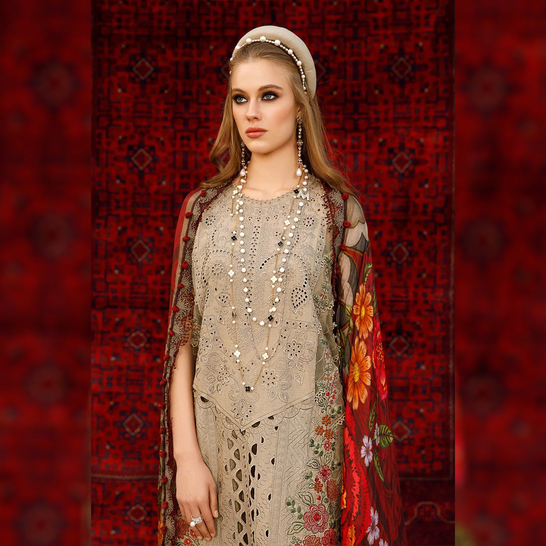 Floral Embroidered Lawn