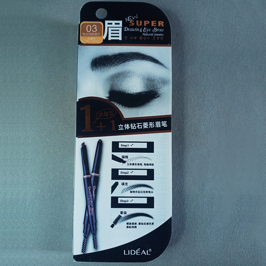 Lideal Eye Brow Marker 2 in 1