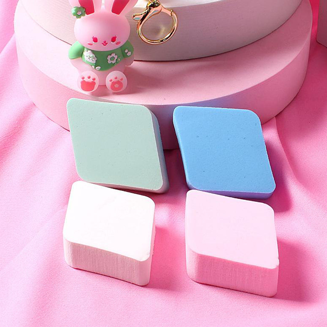 Pack Of 4 - Makeup Blender Sponge Puff