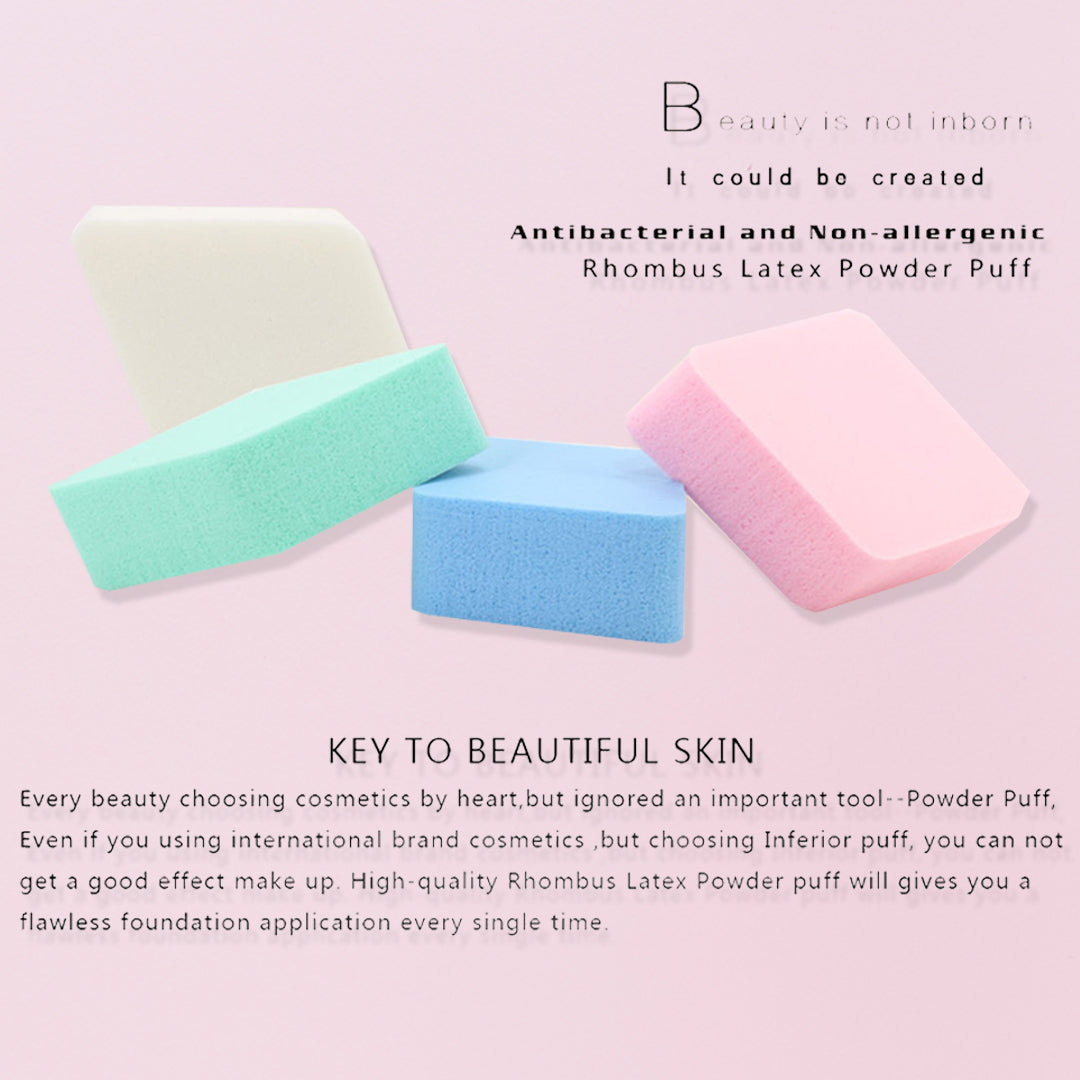 Pack Of 4 - Makeup Blender Sponge Puff