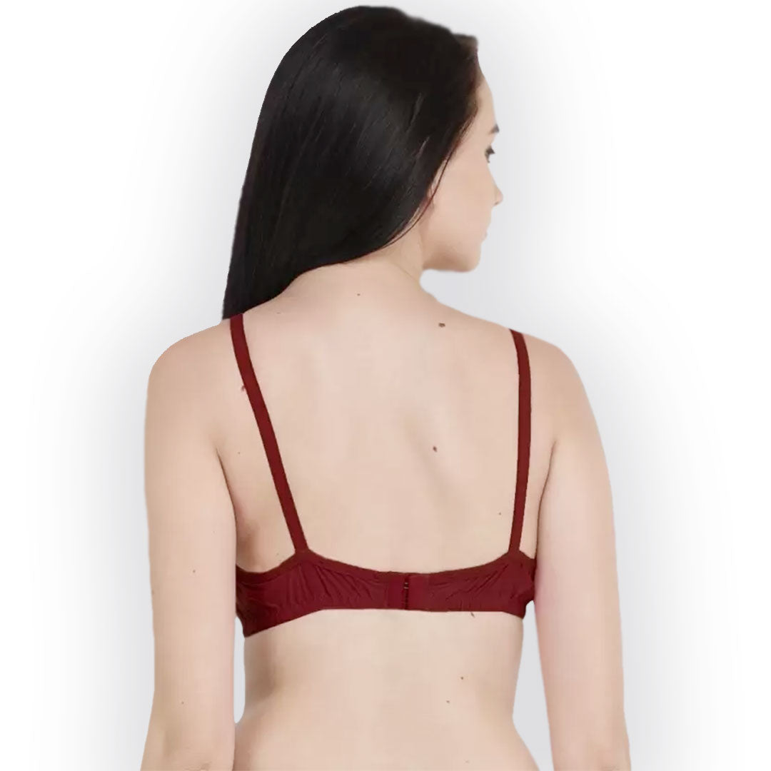 Breathable Net/Lace Non Padded Bra