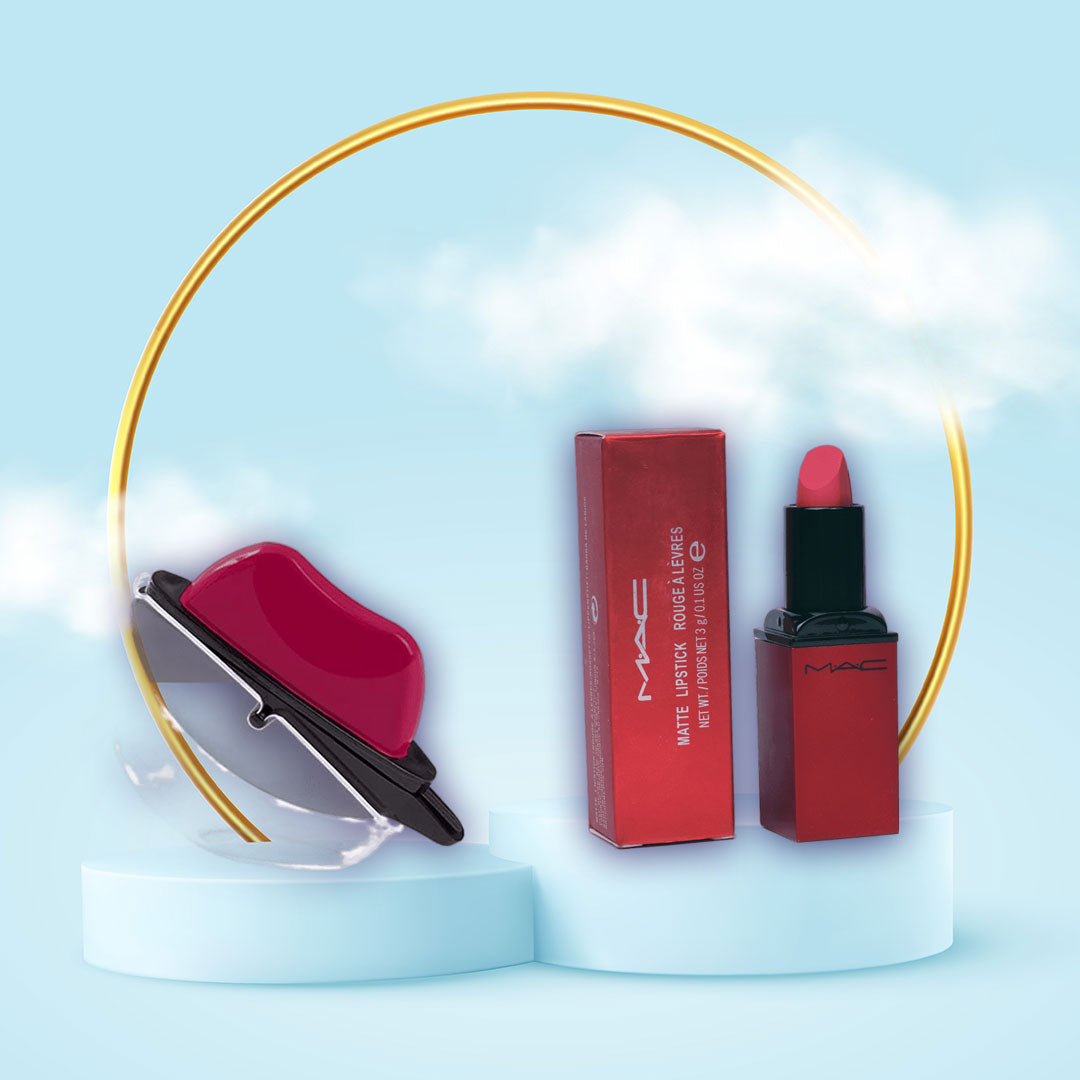 Mac Lipstick & Kiss Hop