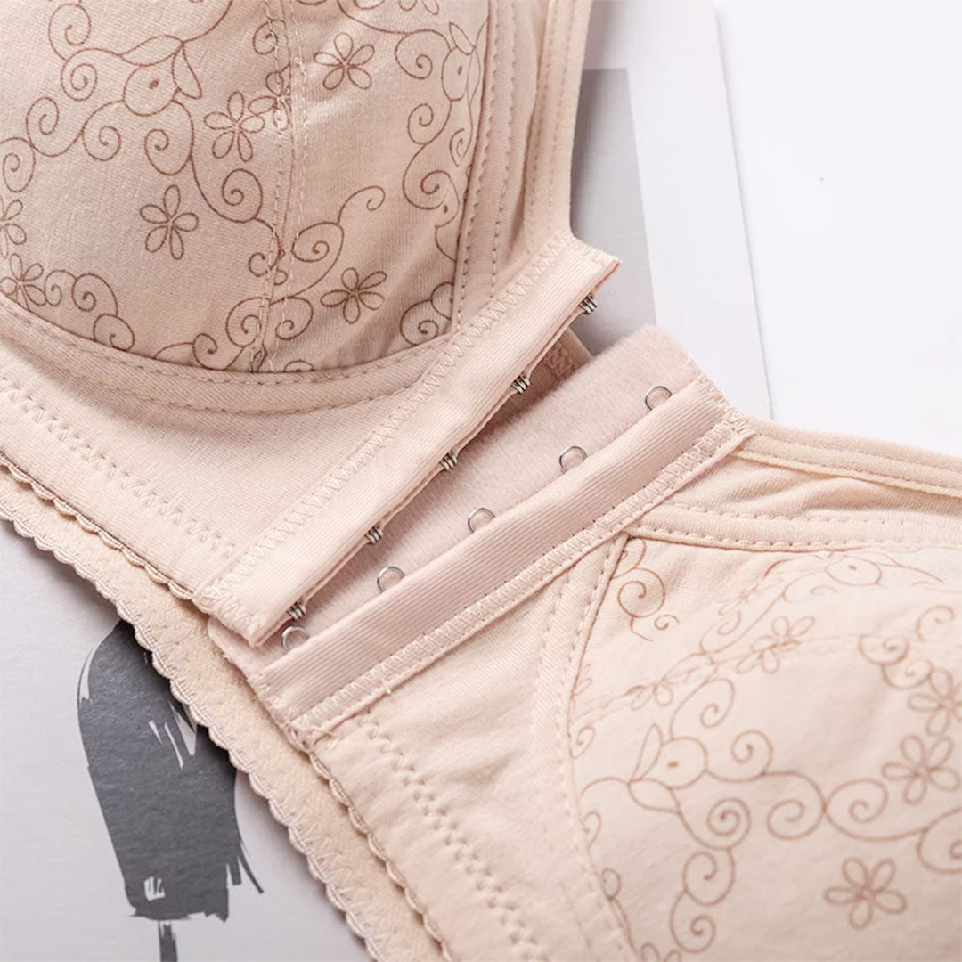 Front Open Non Padded Bra