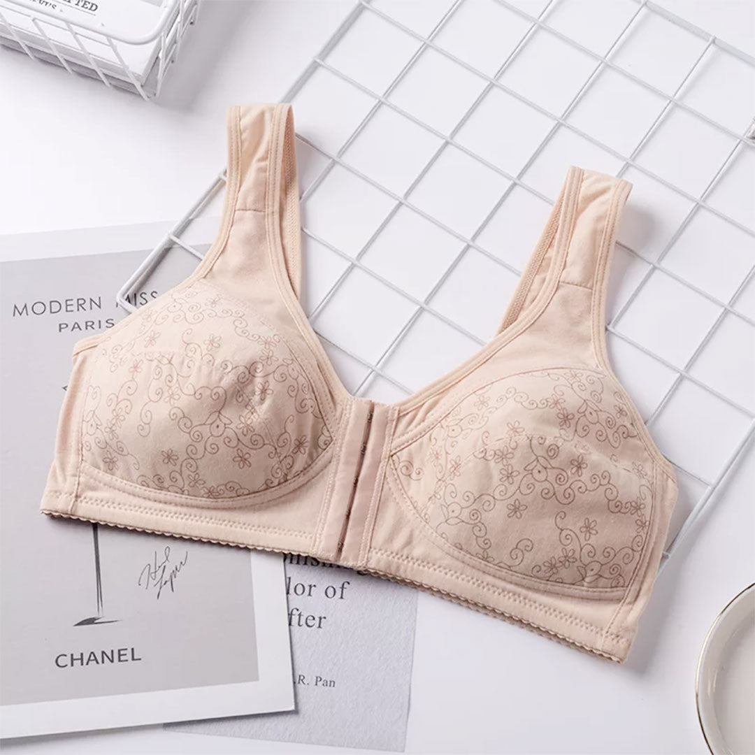 Front Open Non Padded Bra