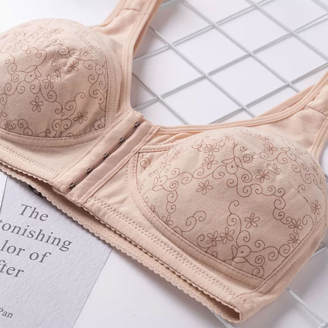 Front Open Non Padded Bra