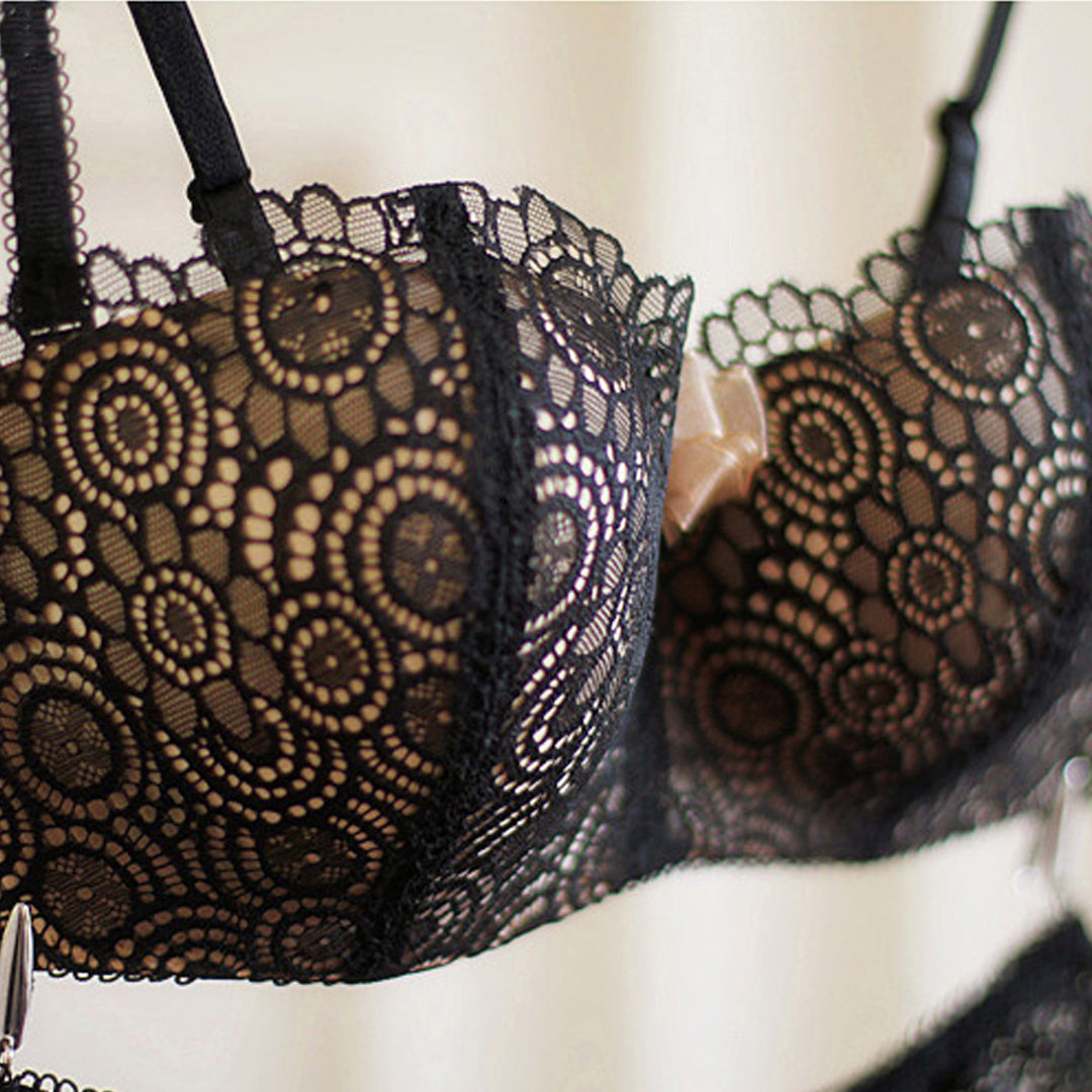 French Sexy Lace Bra And Panty Set