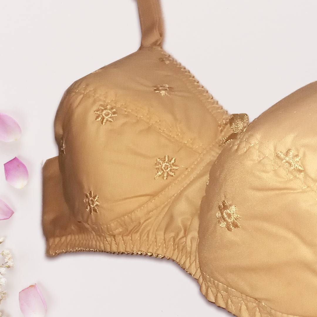 Skin Non Wired Full Coverage Cotton Padded