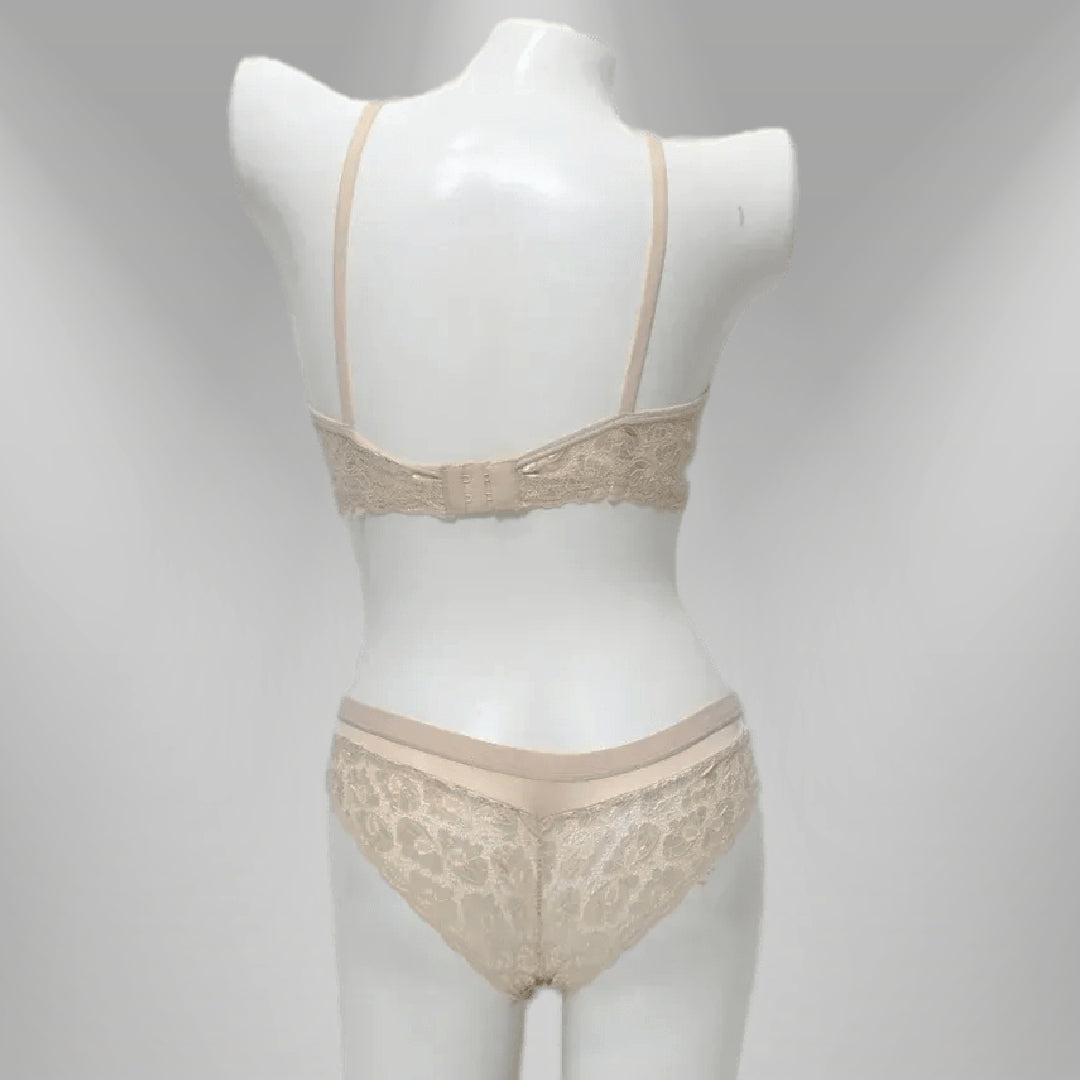 Net Lace Bridal Bra Set