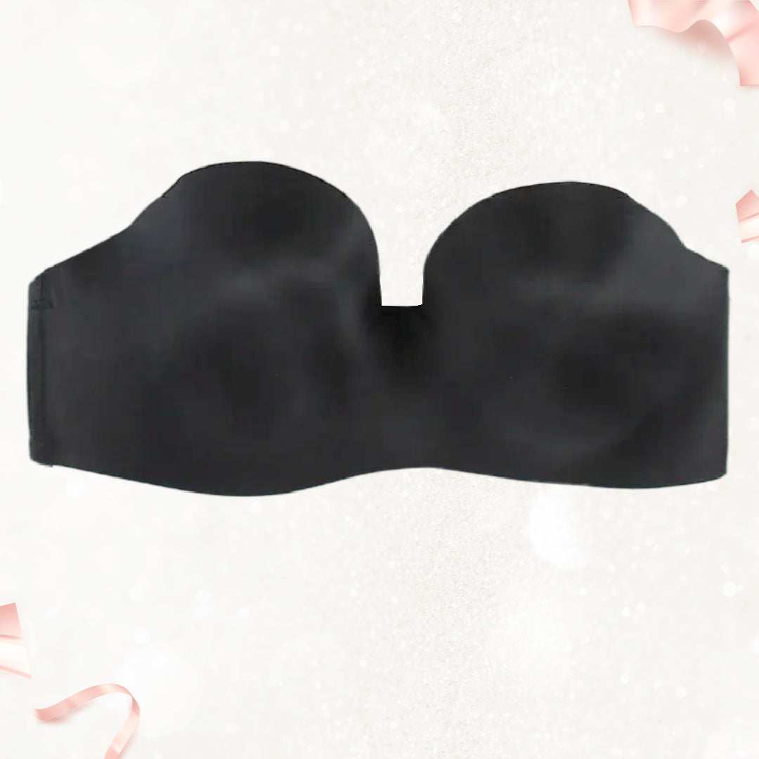 Plus Size Women's Padded Bra Removeable Stripe
