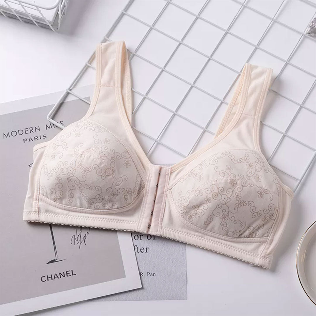 Front Open Non Padded Bra