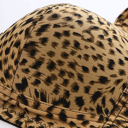 Leopard Plus Size Padded Bra