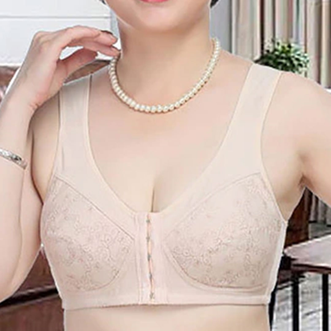 Front Open Non Padded Bra